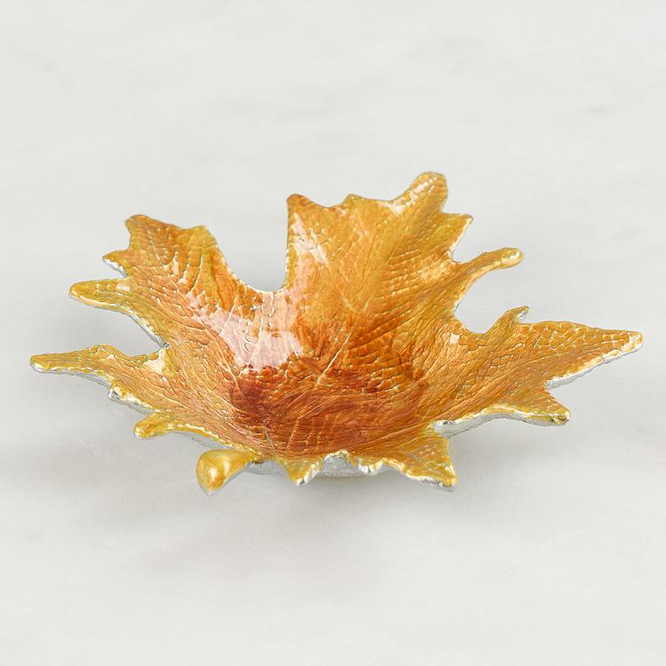 Подставка для мелочей Осенний лист 1 Autumn Trinket Tray 1