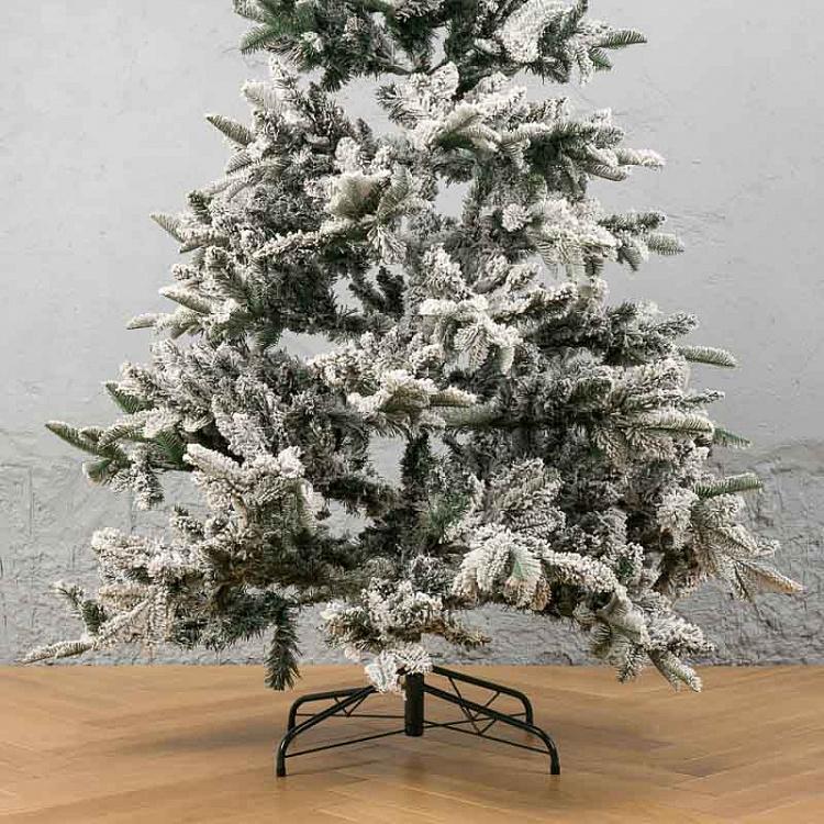 Искусственная заснеженная новогодняя ёлка, 182 см Snow-Covered Spruce Without Light Bulbs 182 cm
