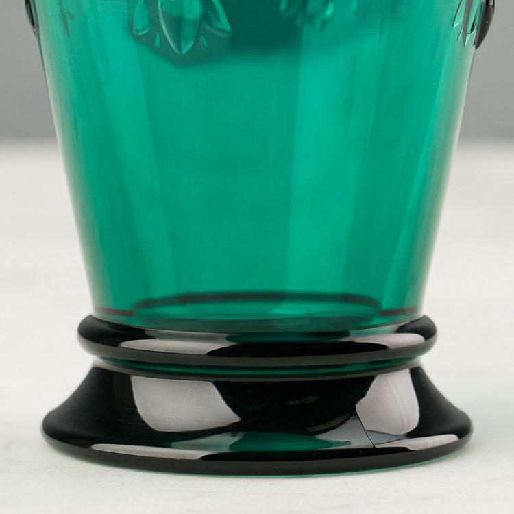 Изумрудный низкий стакан Пчёлы Abeille Emeraude Gobelet