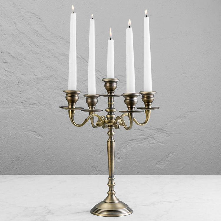 Подсвечник Шато на пять свечей Chateau Candleholder 5 Arms