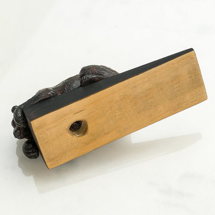 Ограничитель для двери Бурый медведь Bear Door Stopper