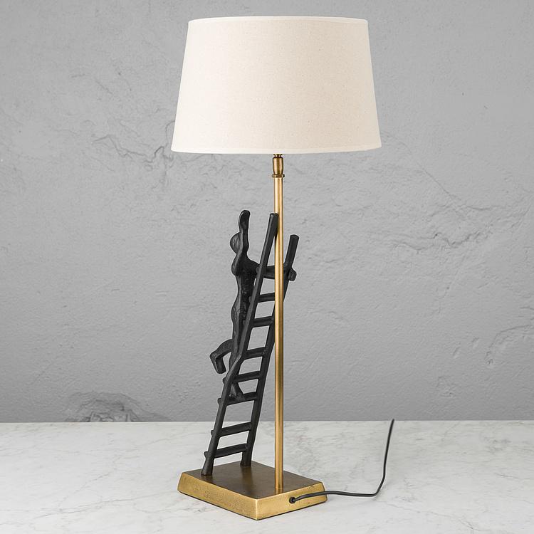 Настольная лампа с абажуром Фонарщик Falotier Lamp With Shade