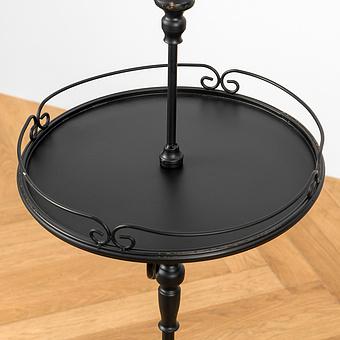 Подсвечник со столиком Perla Side Table With Candelabrum