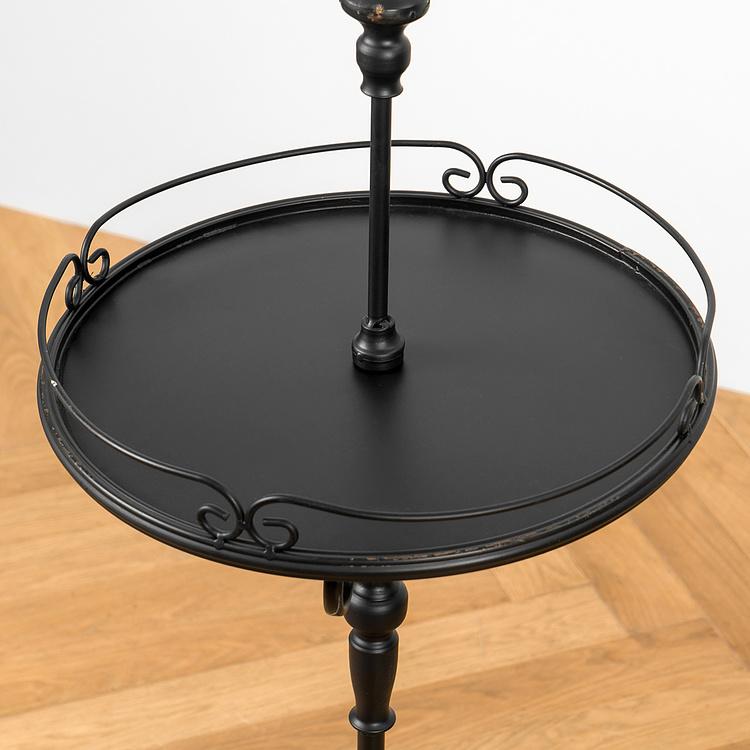 Подсвечник Перла на семь свечей со столиком Perla Side Table With Candelabrum