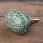 Мебельная ручка Ceramic Green Knob