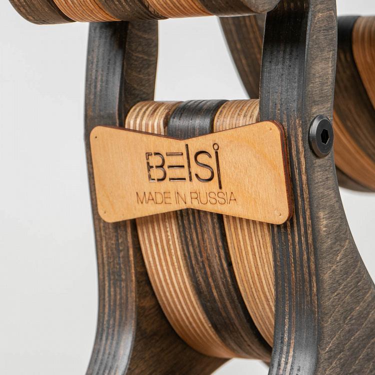 Тёмная детская качалка Обезьянка Monkey Rocking Chair Dark Oil