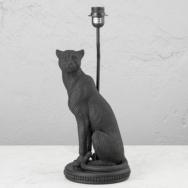 Настольная лампа с абажуром Пантера Black Panther Bagheera Lamp With Shade