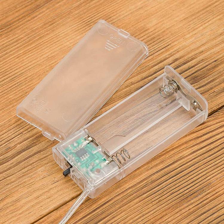 Новогодняя подвеска Звезда с micro-led подсветкой Led Star Warm White Champagne Glitter 30 cm