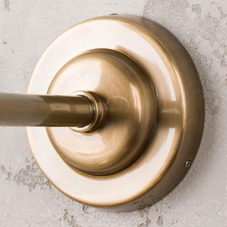 Латунное бра с патиной Антиквариат Antique Wall Sconce Brass Patina