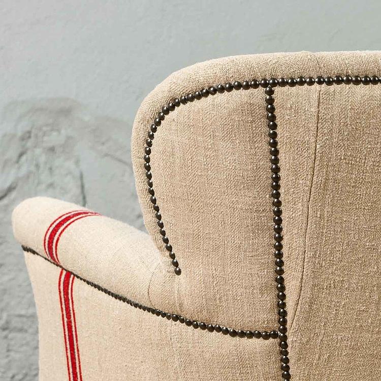 Кресло Тёрнер в обивке из винтажных хлопковых мешков Turner Armchair