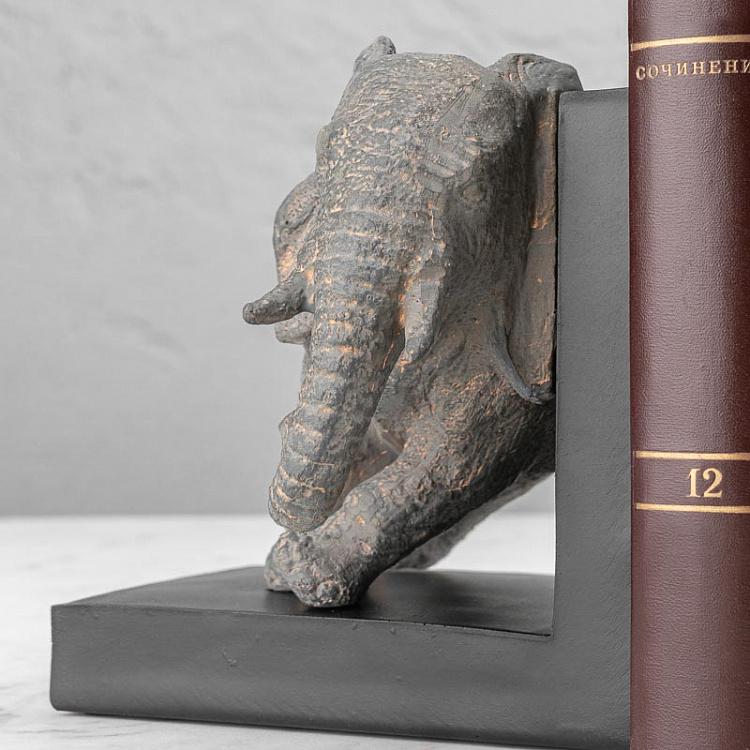 Набор из двух держателей для книг Слоны Bookend Elephants