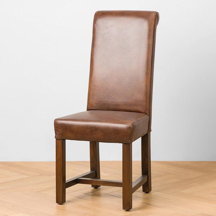 Стул Ролбак, тёмные ножки Rollback Dining Chair, Antique Wood
