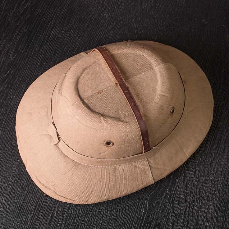 Винтажный британский головной убор из Индии Vintage Antique British Helmet From India