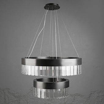 Люстра Shimmy Chandelier Medium OZ стекло Glass Clear