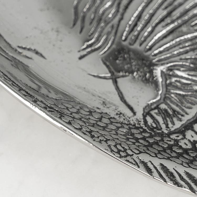 Металическое сервировочное блюдо Рыба Metal Fish Dish Small
