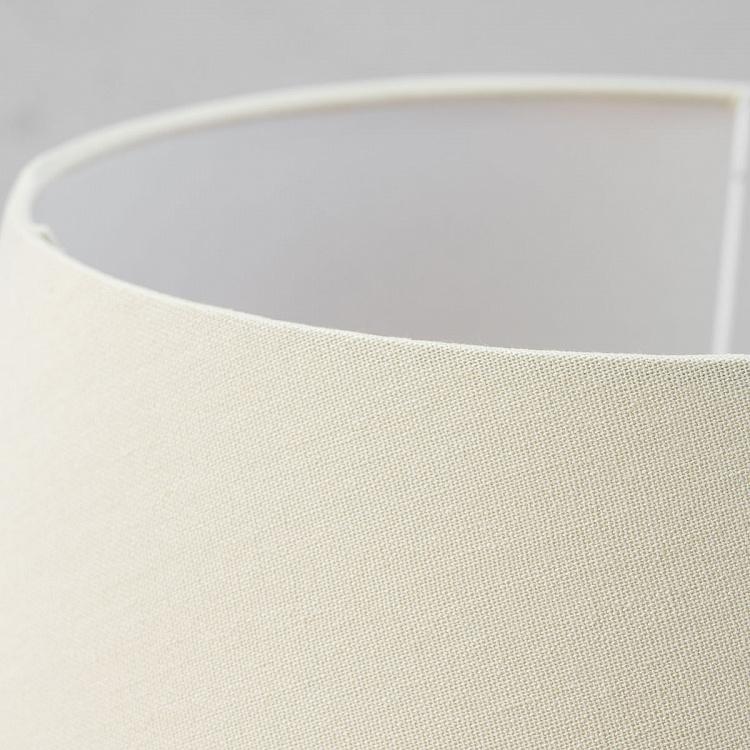 Настольная лампа с белым абажуром Кошка на столике Cat On Stand Table Lamp With White Shade