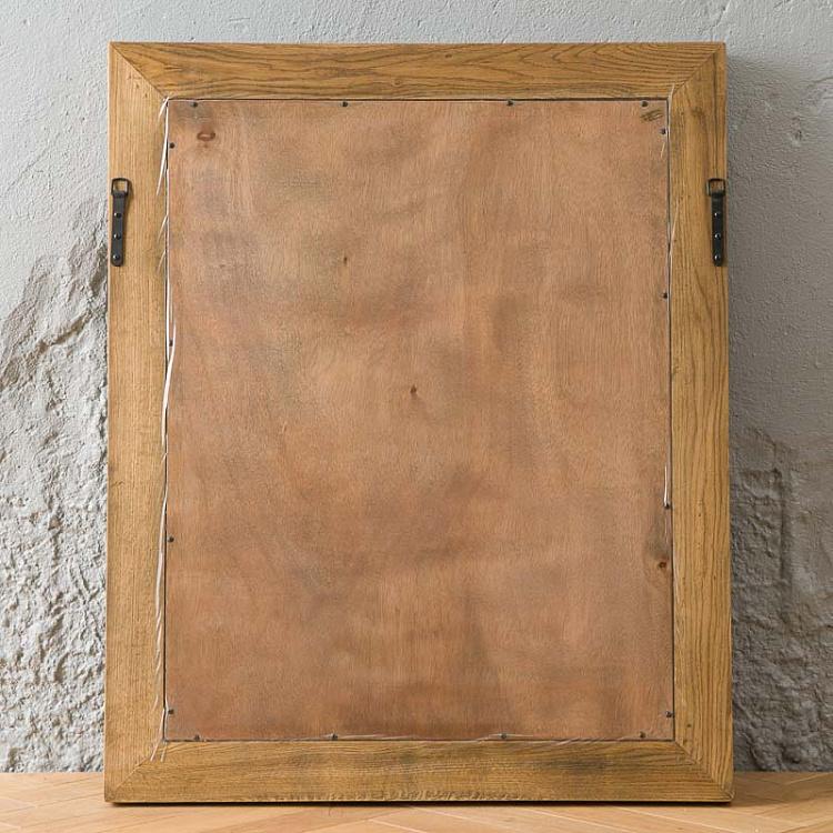 Картина-принт Карта Рима, рама из высветленного дуба Classic Map Rome, Weathered Oak