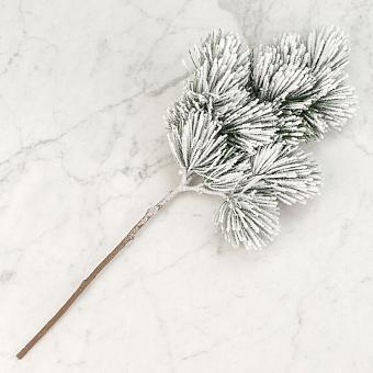 Snow Pine Stem Green White 58 cm