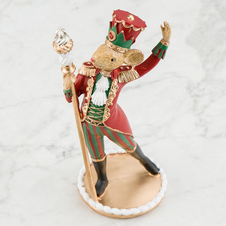 Новогодняя фигурка Мышиный король Nutcracker Mouse King 26,5 cm