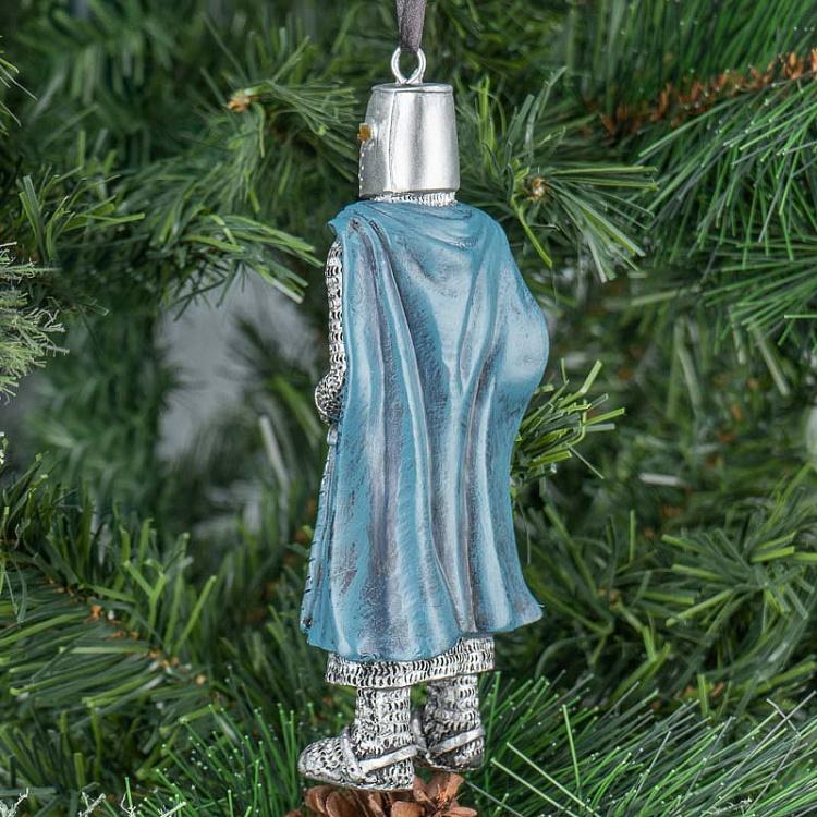 Ёлочная игрушка Рыцарь в синем Knight In Blue 14 cm