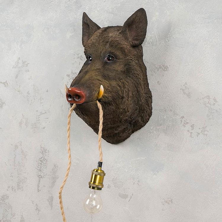 Бра Вепрь Уилли Wall Lamp Boar Willy