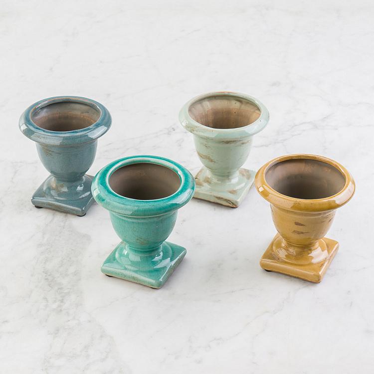 Горчичная мини-ваза Медичи, S Medicis Vase Mustard Small