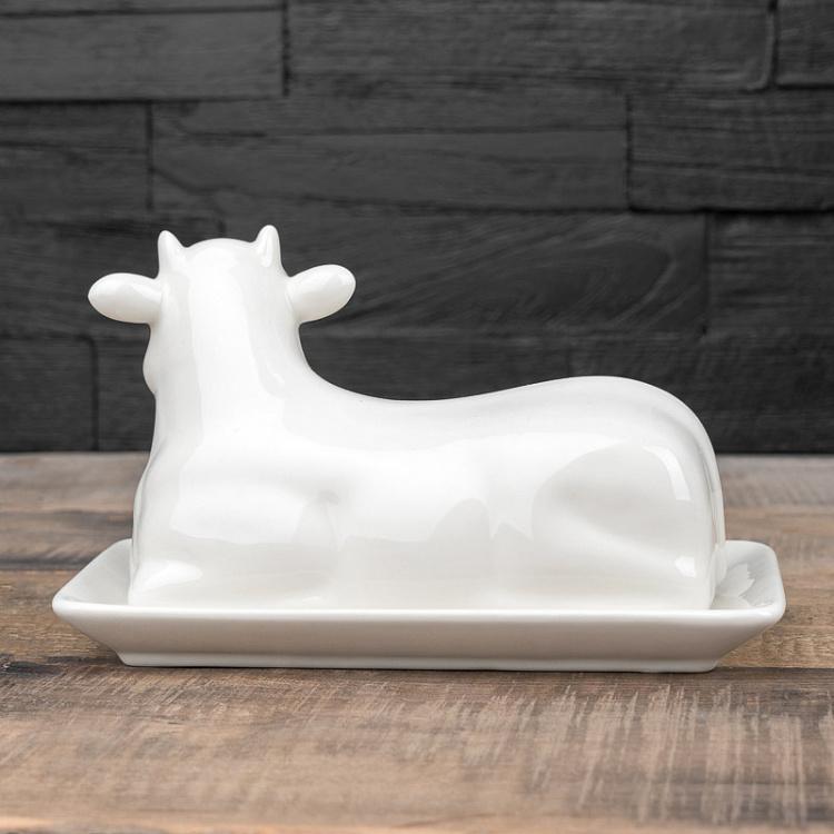 Маслёнка Корова Cow Butter Dish