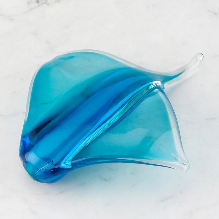 Пресс-папье Скат Glass Paperweight Ray Fish