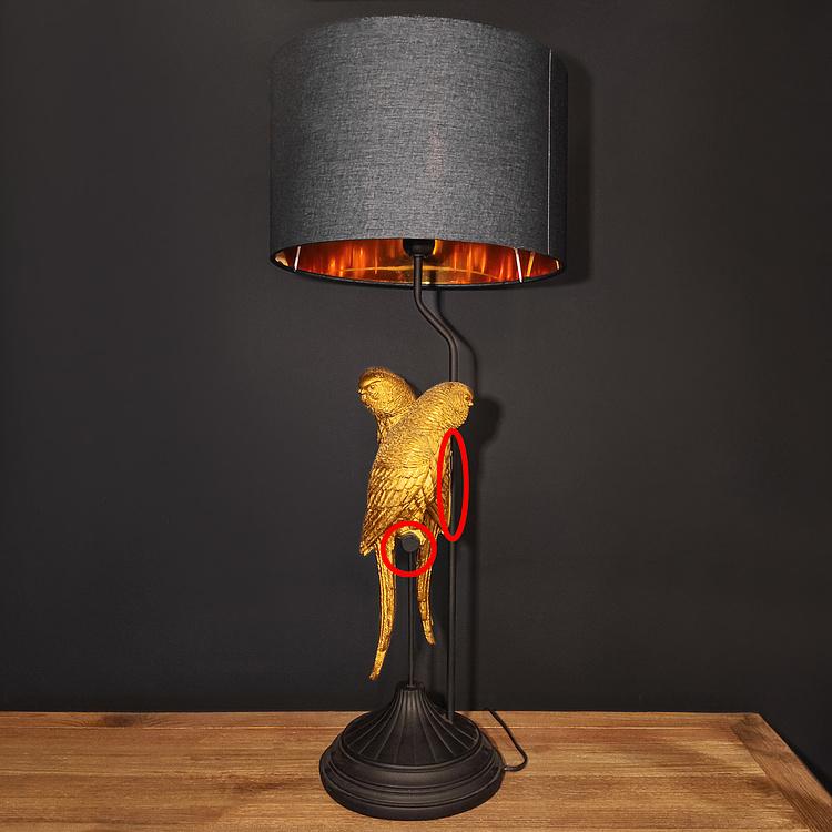 Настольная лампа Попугаи Тимми, Томми и Тэмми дисконт Table Lamp Parrots Timmy, Tommy And Tammy discount