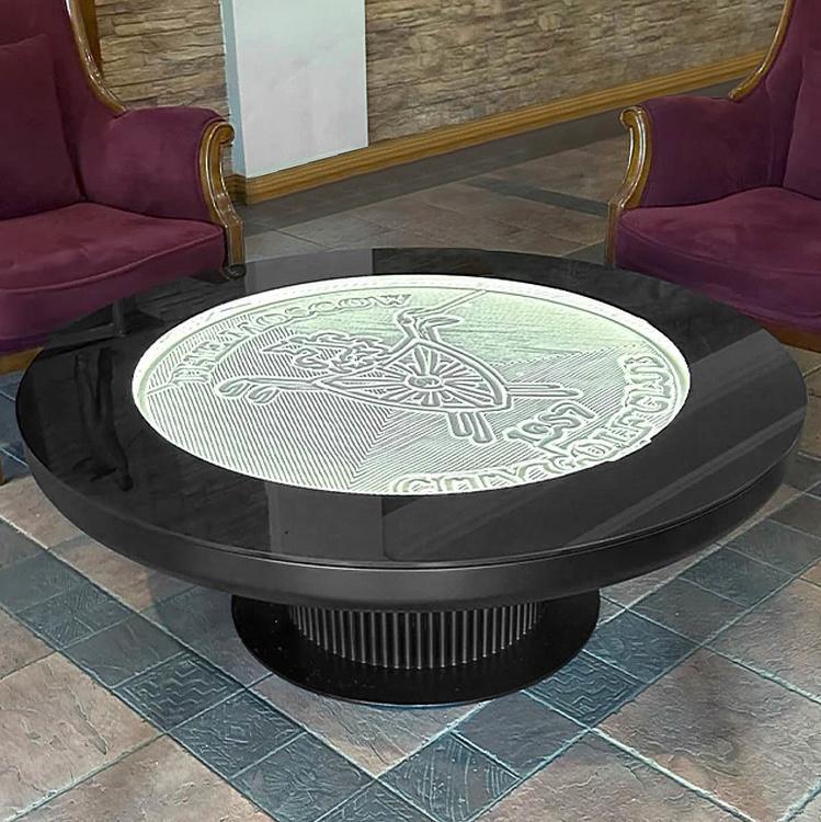 Кинетический журнальный стол Уфо, L Ufo Coffee Table Large