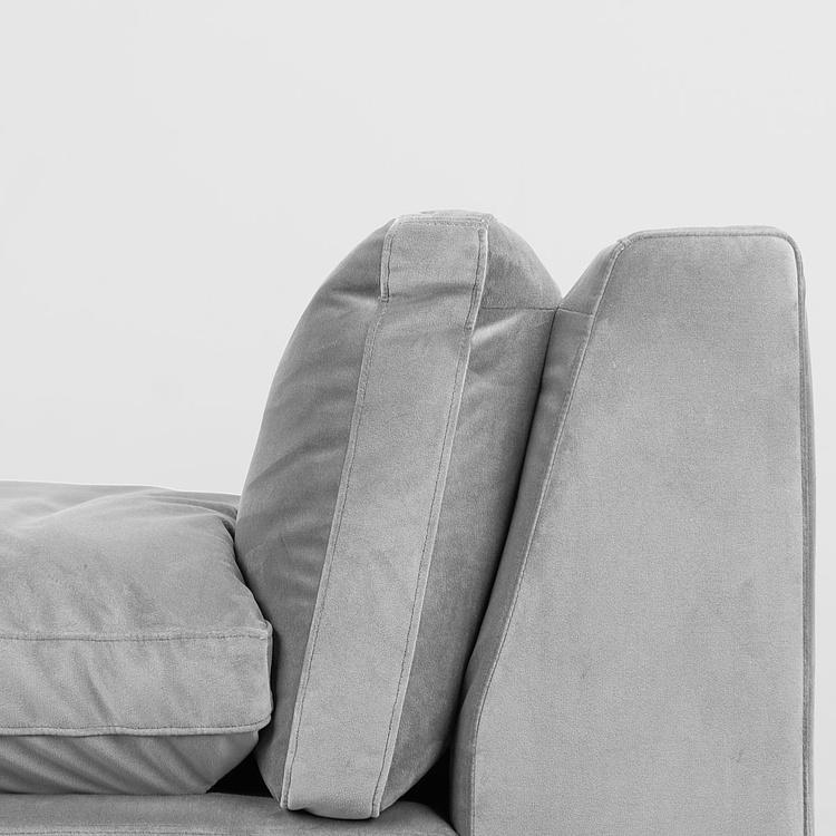 Угловой модульный бархатный диван Зенна 2, S Zenna Group Small 2 Velvet