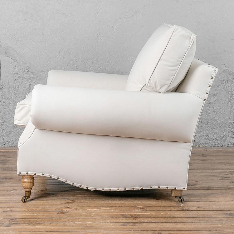 Кресло Балморал, светлые ножки Balmoral 1 Seater, Weathered Wood