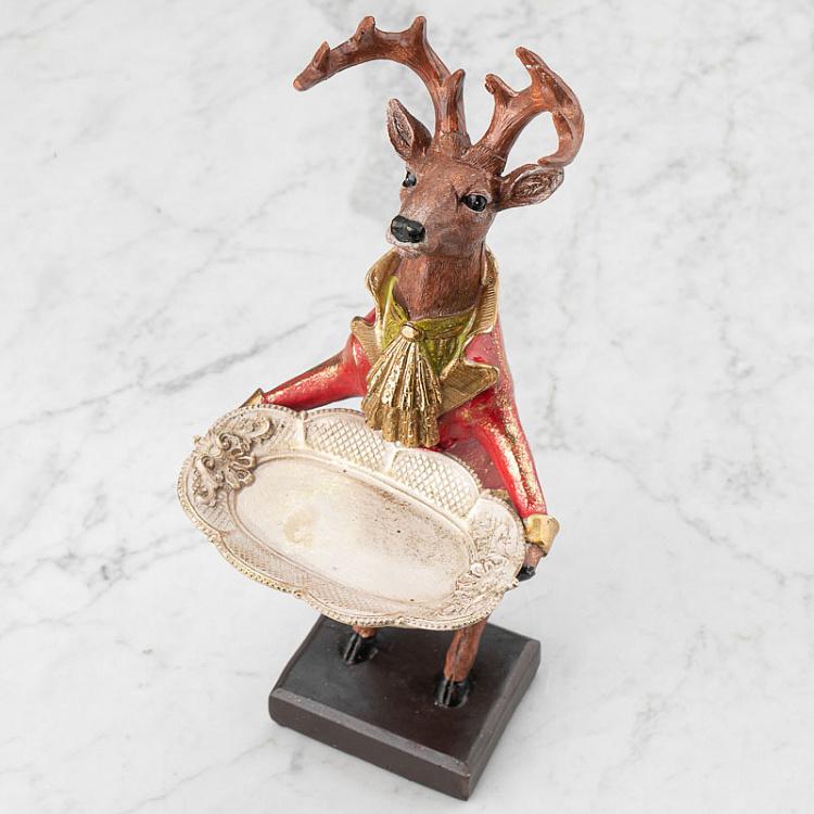 Подставка для мелочей и украшений Олень Deer Plate Holder