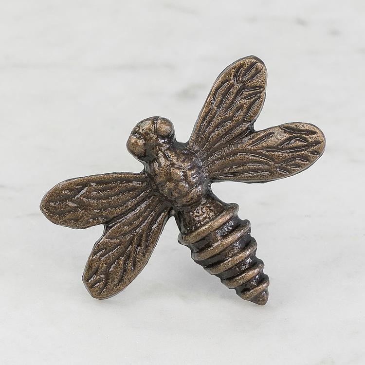Мебельная ручка Лесная пчела Forest Bee Metal Knob