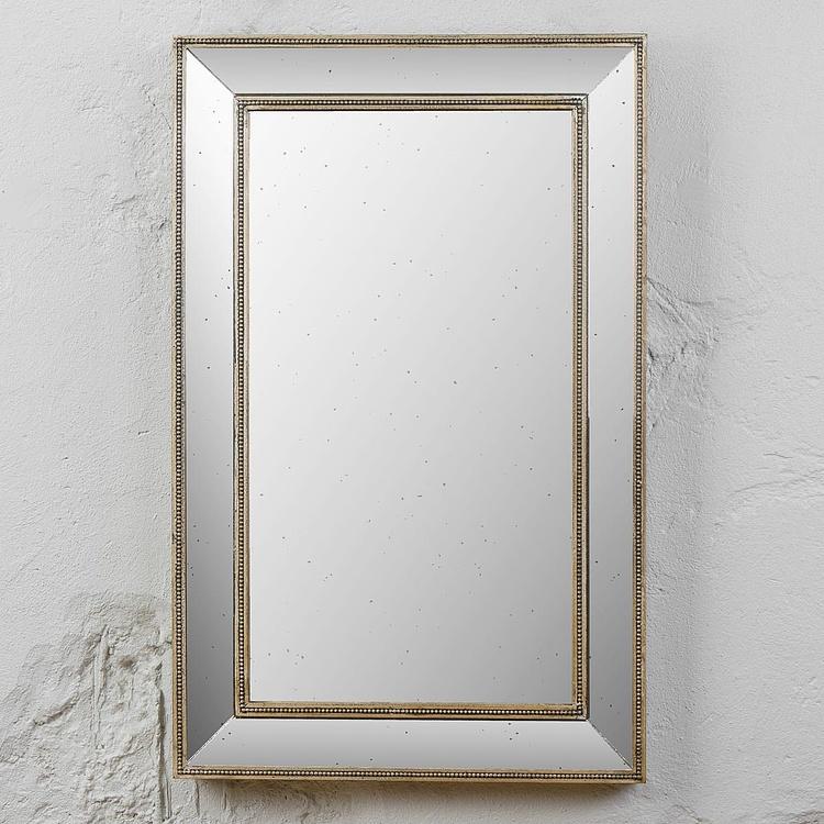 Настенное зеркало Гламур в винтажном стиле Vintage Glamour Rectangular Mirror