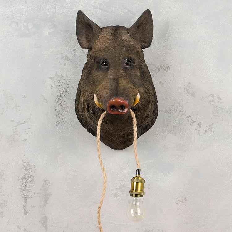 Бра Вепрь Уилли Wall Lamp Boar Willy