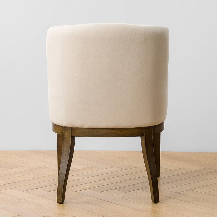 Кресло Маттео, тёмные ножки Matteo Armchair, Ash Dark Brown