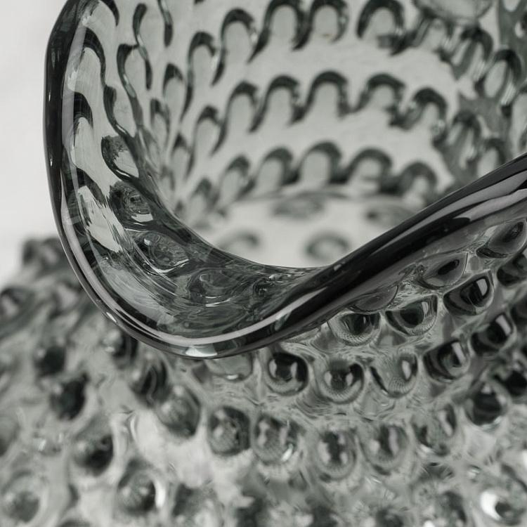 Серо-зелёный кувшин Диамант Pitcher Hobnail Sage Grey Large