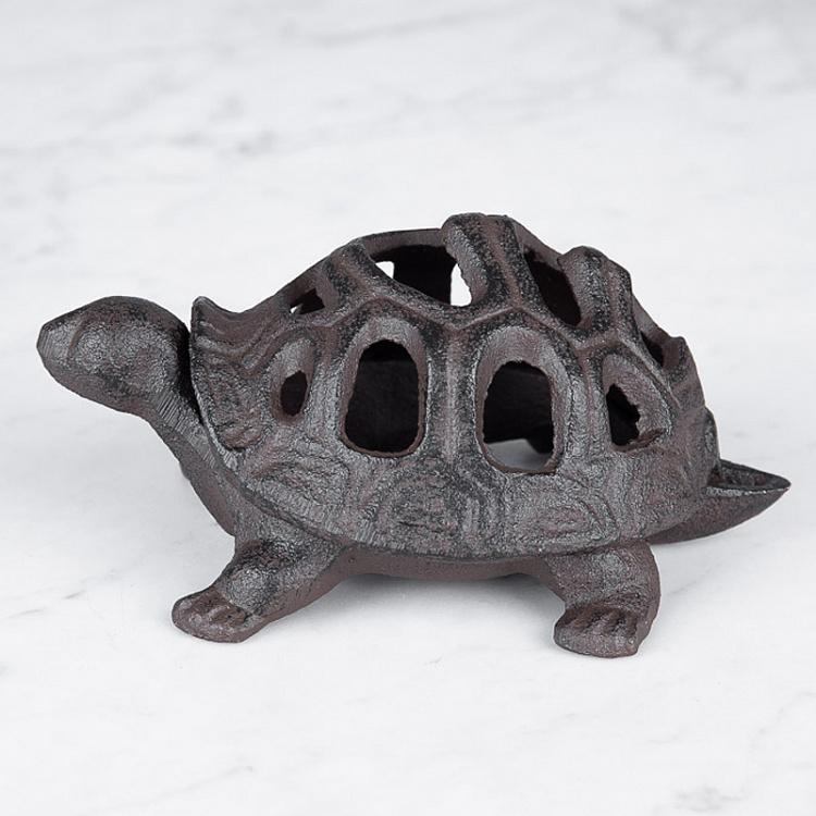 Статуэтка Черепаха Tortue En Metal Ajoure A Poser