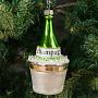 Ёлочная игрушка Glass Hanger Champagne Cooler 14,5 cm