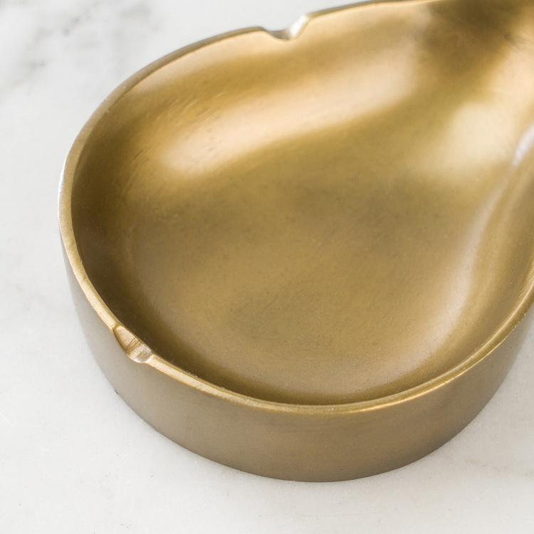 Латунная пепельница в виде лампочки Bulb Shape Ashtray