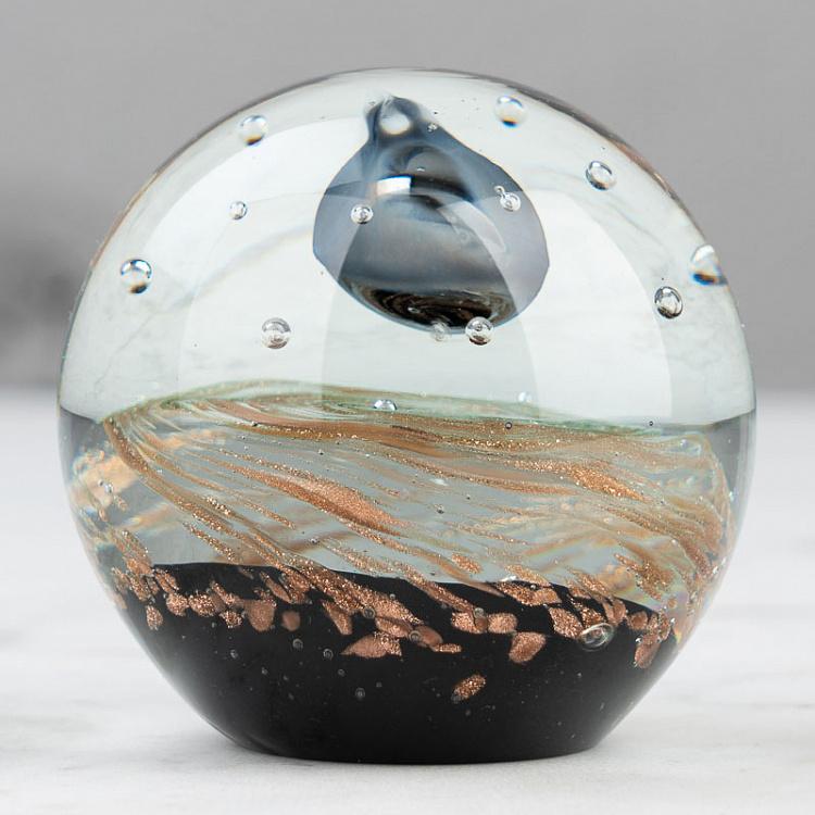 Пресс-папье Галактика Glass Paperweight Galaxy