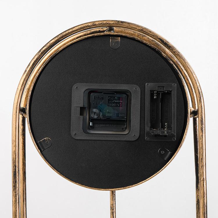 Настольные часы Индастриал Ретро с шестерёнками Industrial Retro Table Clock With Gears