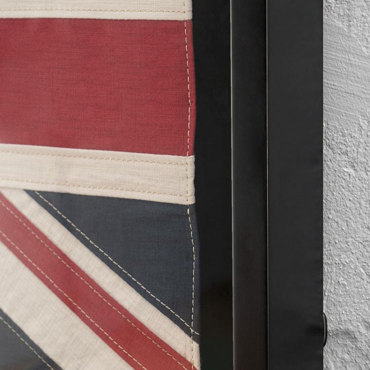 Флаг Великобритании за стеклом в раме, S Shadow Box Flag UK Small
