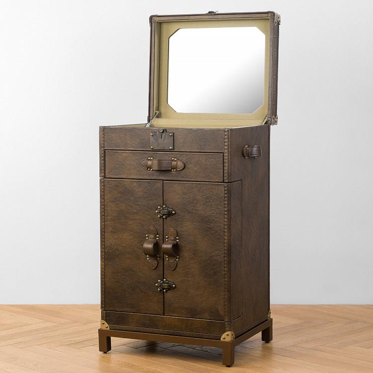 Барный шкаф-сундук Вояж Voyage Chest Sideboard RM