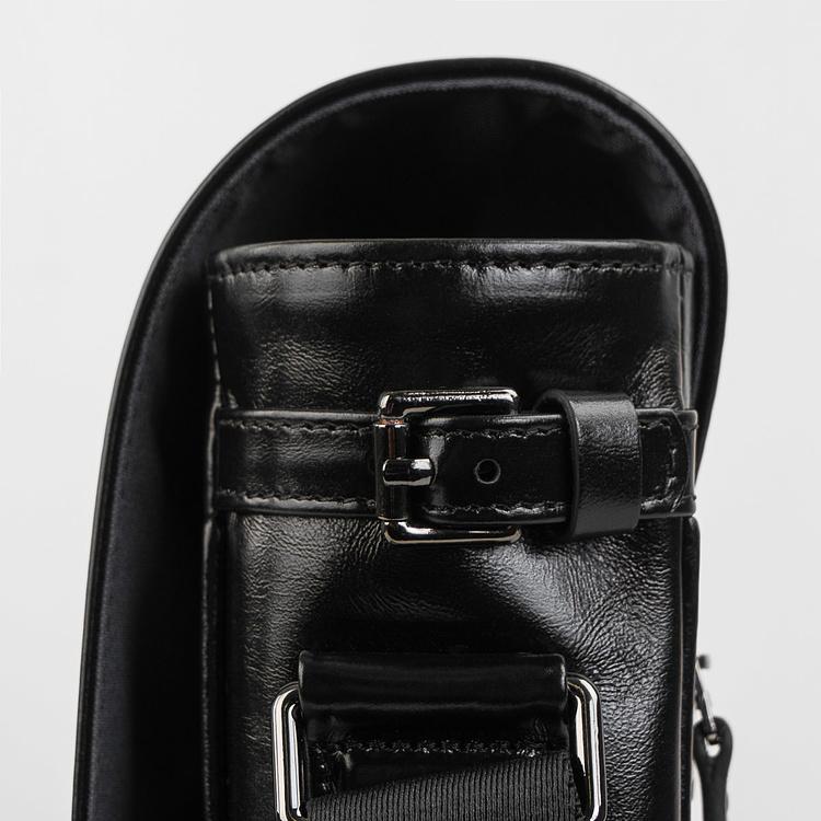 Кожаная мужская сумка-портфель Мессенджер Satchel Messenger Bag