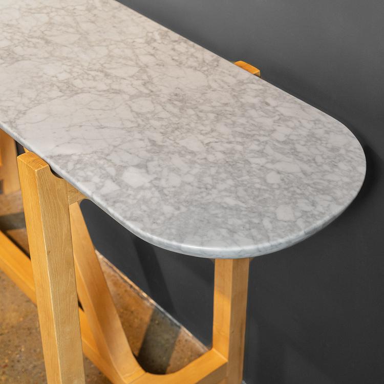 Консольный стол Каменный лист F304 Stoneleaf Console