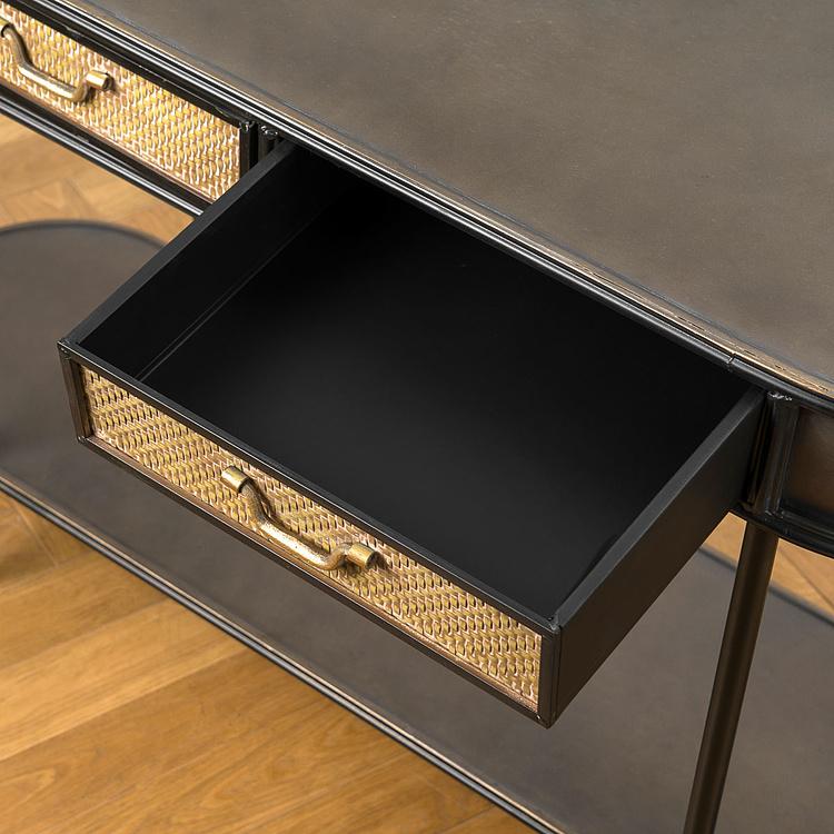 Консольный стол с двумя ящиками Нева Neva Console With 2 Drawers