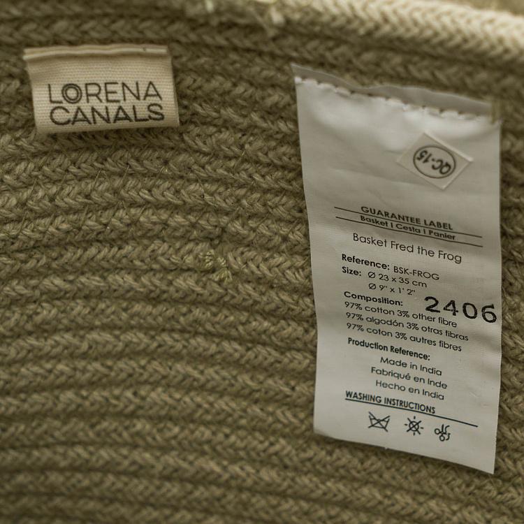 Корзина Лягушёнок Фред Fred The Frog Basket Green