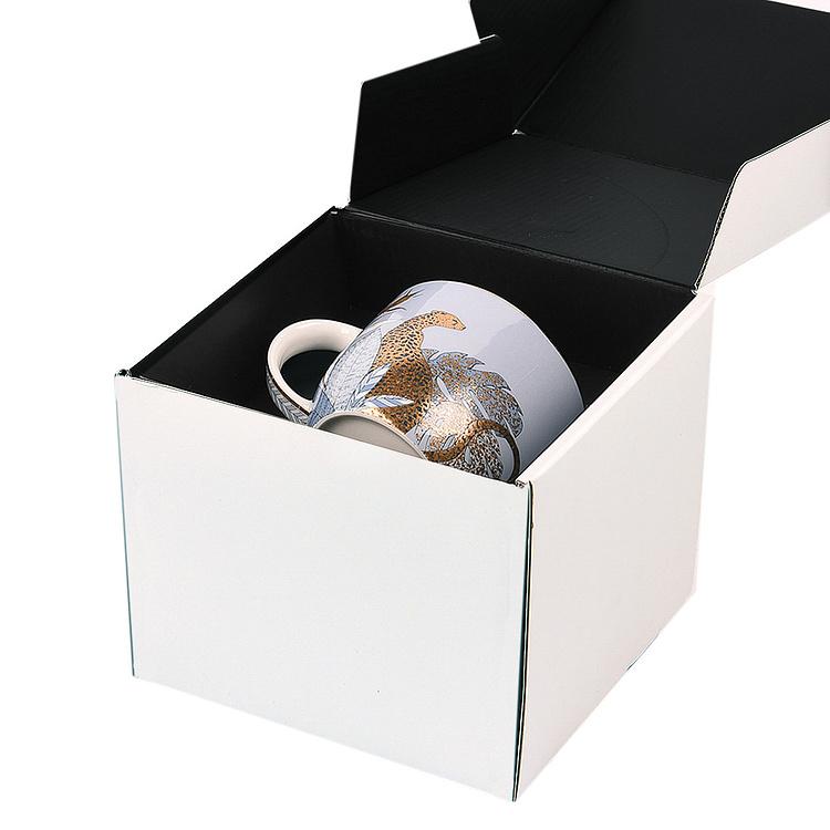 Голубая кружка с леопардом Африка Africa Cup Leopard Blue